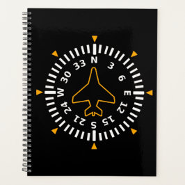 Vliegtuig Compass Flight Instrument Planner
