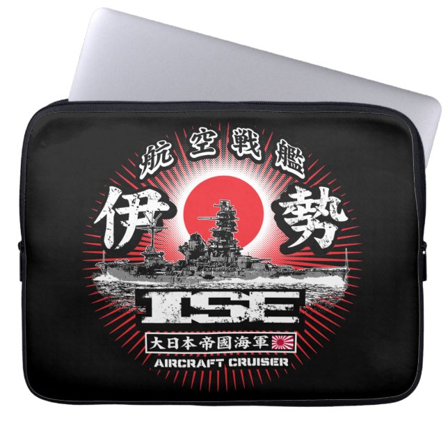 Vliegtuig cruiser Ise Electronics Bag Laptop Sleeve (Voorkant)