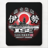 Vliegtuig cruiser Ise Muismat Mousepad (Voorkant)