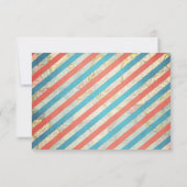 Vliegtuig Dank u kaart  vlakke douche (Achterkant)