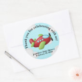 Vliegtuig Dank u Stickers gunst Stickers (Envelop)