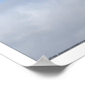 Vliegtuig dat een Aerobatic Loop Poster doet (Hoek)