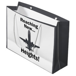 Vliegtuig dat nieuwe hoogten bereikt Inspirerende  Groot Cadeauzakje