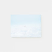 Vliegtuig dat wordt geacht, een vliegtuig vliegt i post-it® notes (Voorkant)