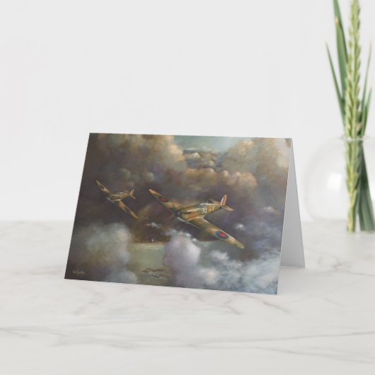 Vliegtuig - de Kaart van de Groeten van het (Voorkant)