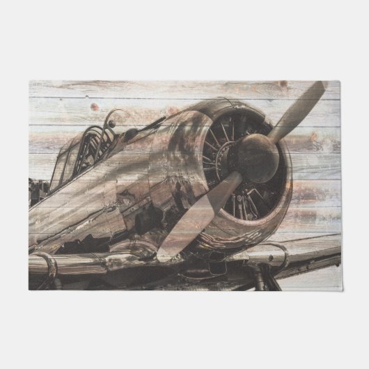  vliegtuig deurmat (Voorkant)