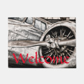  vliegtuig deurmat (Voorkant)