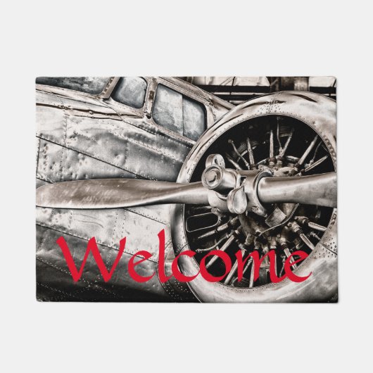  vliegtuig deurmat (Voorkant)