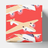 Vliegtuig die  WPA Kleurrijk vliegen Bedankdoosjes (Bovenkant)