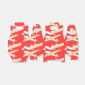 Vliegtuig die  WPA Kleurrijk vliegen Bedankdoosjes (Uitgevouwen)