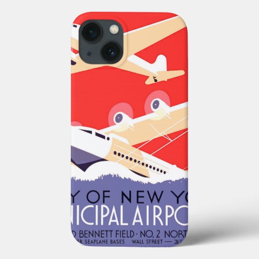 Vliegtuig die WPA Kleurrijk vliegen Case-Mate iPhone Case (Achterkant)