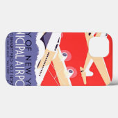 Vliegtuig die WPA Kleurrijk vliegen Case-Mate iPhone Case (Achterkant (horizontaal))