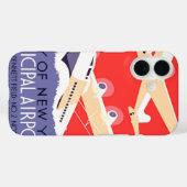 Vliegtuig die WPA Kleurrijk vliegen Case-Mate iPhone Case (Achterkant (horizontaal))