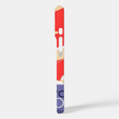 Vliegtuig die WPA Kleurrijk vliegen Case-Mate iPhone Case (Achterkant / Links)