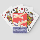 Vliegtuig die  WPA Kleurrijk vliegen Speelkaarten (Achterkant)