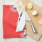 Vliegtuig die WPA Kleurrijk vliegen Theedoek (Quarter Fold)