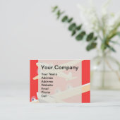 Vliegtuig die  WPA Kleurrijk vliegen Visitekaartje (Staand voorkant)