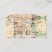 Vliegtuig Display Douche Invitation Insert Informatiekaartje (Achterkant)