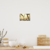  vliegtuig Doggevecht Art Print (Keuken)