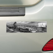 Vliegtuig draagster Lexington Bumpersticker (Op auto)