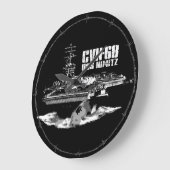 Vliegtuig draagster Nimitz Aif wallklok Grote Klok (Hoek)