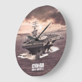 Vliegtuig draagster Nimitz Aif wallklok Grote Klok (Hoek)