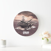 Vliegtuig draagster Nimitz Aif wallklok Grote Klok (Huis)