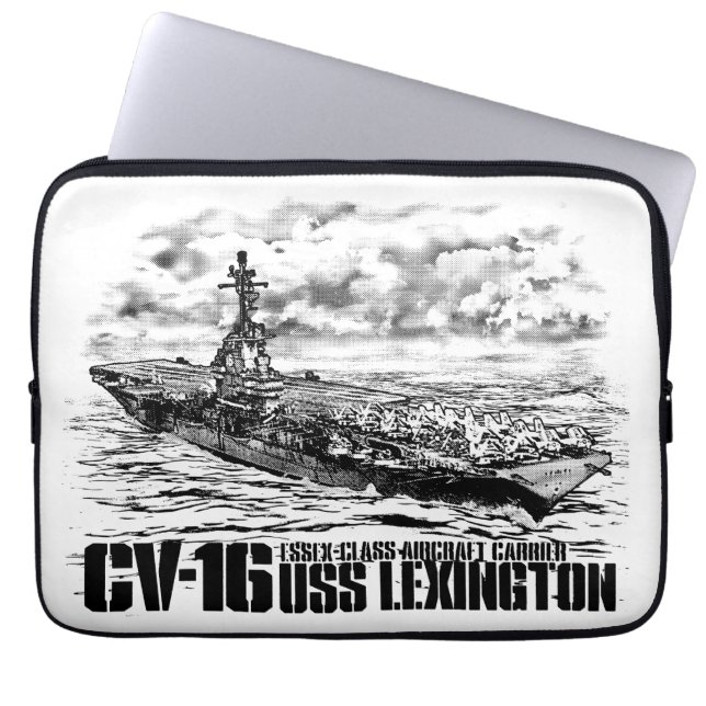 Vliegtuig draagtas Lexington Fuji Laptop Sleeve (Voorkant)