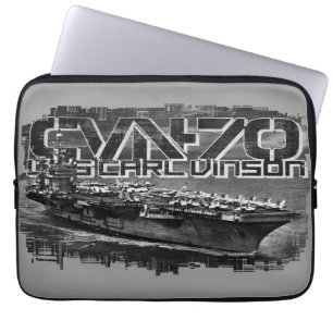 Vliegtuig drager Carl Vinson Electronics Bag Laptop Sleeve
