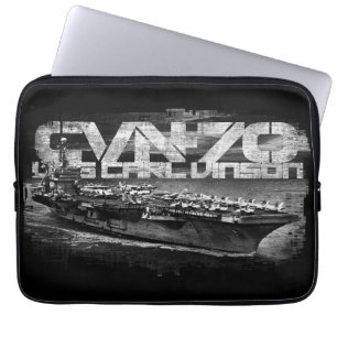 Vliegtuig drager Carl Vinson Electronics Bag Laptop Sleeve