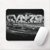 Vliegtuig drager Carl Vinson Mousepad Muismat (Met muis)
