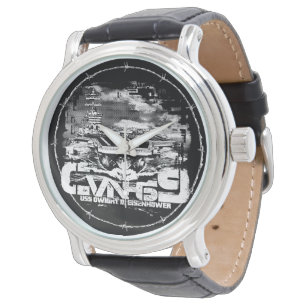 Vliegtuig drager Dwight D. Eisenhower eWatch Horloge