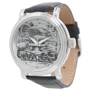 Vliegtuig drager Dwight D. Eisenhower eWatch Horloge