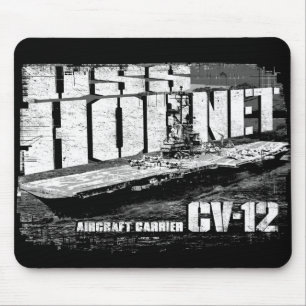 Vliegtuig drager Hornet Mousepad Muismat