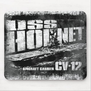 Vliegtuig drager Hornet Mousepad Muismat