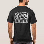 Vliegtuig drager John C. Stennis T-Shirt (Achterkant)
