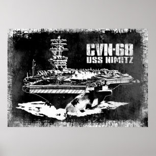 Vliegtuig drager Nimitz Print