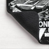 Vliegtuig drager Ticonderoga Muismat Mousepad (Hoek)