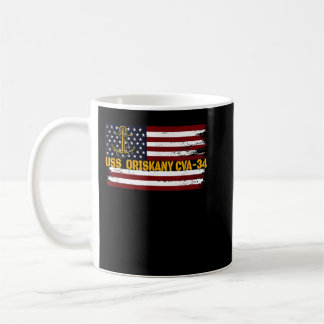 Vliegtuig Drager USS Oriskany CVA-34 Veteran Fathe Koffiemok