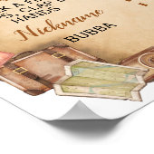 vliegtuig eerste aanvaldag poster (Hoek)