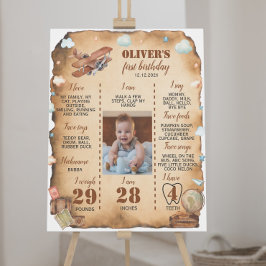  vliegtuig eerste aanvaldag poster