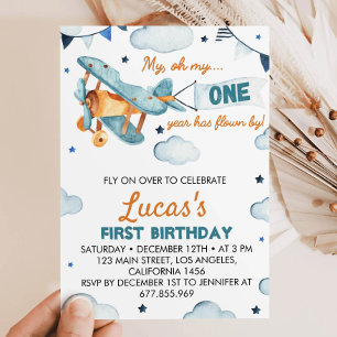 vliegtuig eerste uitnodiging op zaterdag