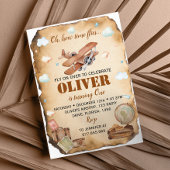 vliegtuig eerste uitnodiging op zaterdag