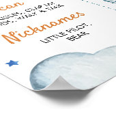 Vliegtuig eerste verjaardag Foto-mijlpaal Poster (Hoek)