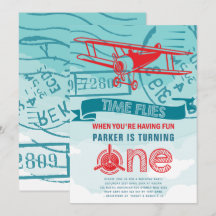 Vliegtuig eerste verjaardag