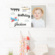 Vliegtuig en helikopter Foto Happy Birthday