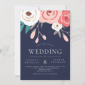 Vliegtuig en koraal kaart (Voorkant)