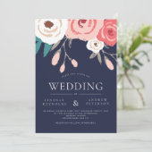 Vliegtuig en koraal kaart (Staand voorkant)