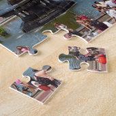 Vliegtuig en meer in Central Park, New York City Legpuzzel (Zijkant)