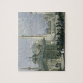 Vliegtuig en plein van de Sofia, Istanbul, engra Legpuzzel (Verticaal)